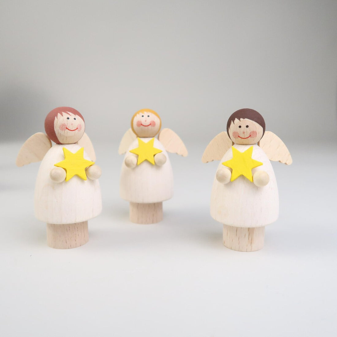 Steckfigur Engel mit Stern