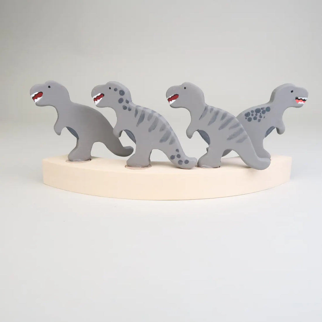 Steckfigur T-Rex grau