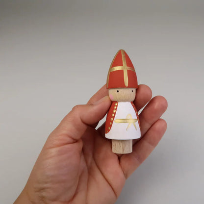 Steckfigur Bischof