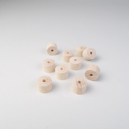 Steckfuß mit Loch für Steckfiguren ohne Rand - 5er/10er Set
