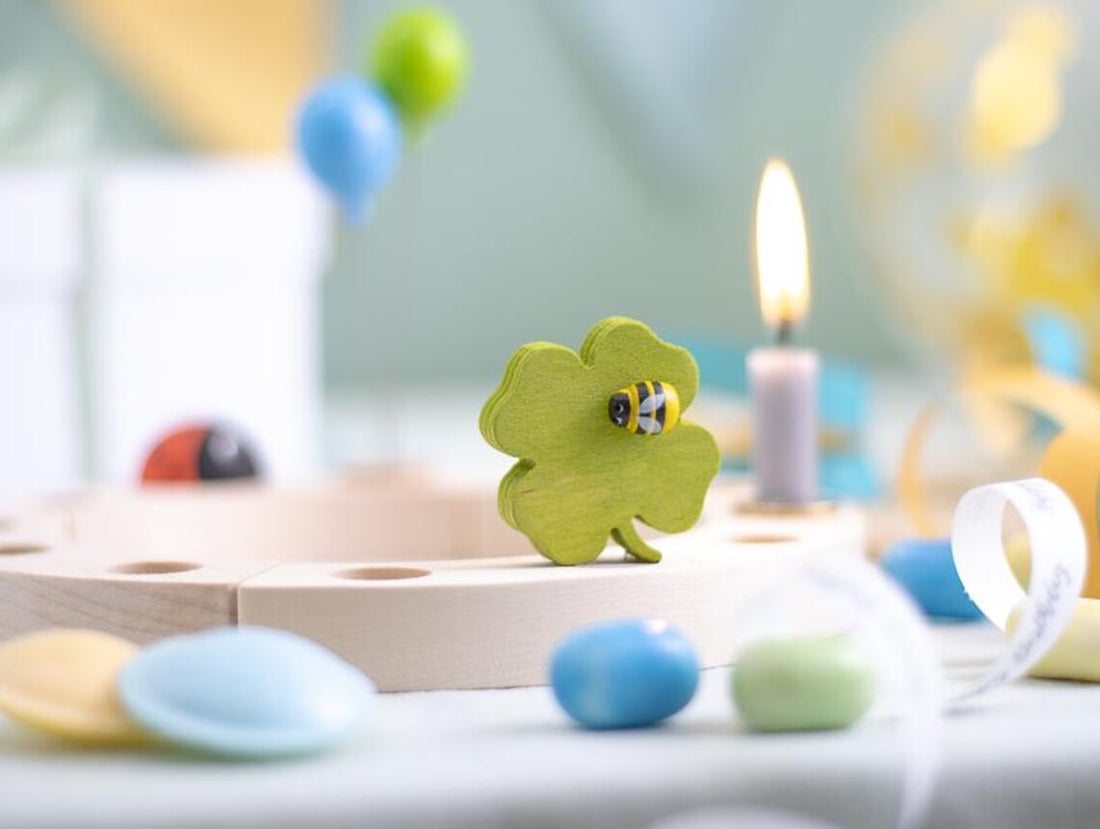 Steckfigur Kleeblatt