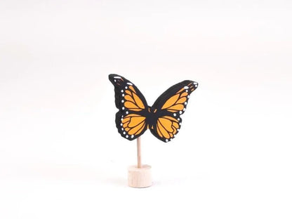 Steckfigur Schmetterling Monarchfalter