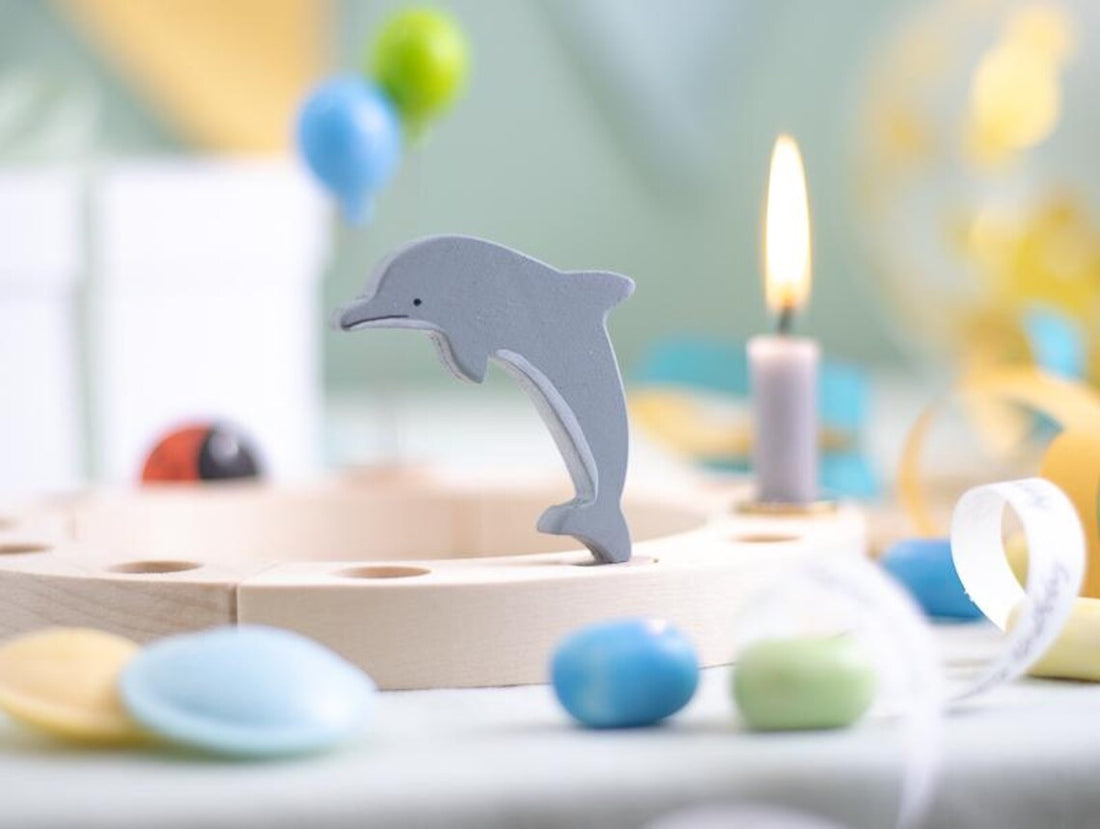 Steckfigur Delfin