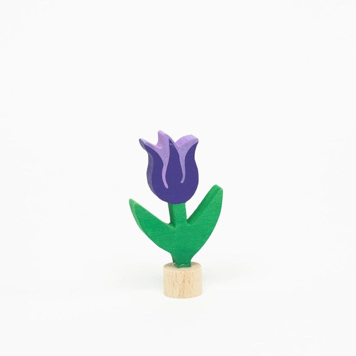 Steckfigur Tulpe violett
