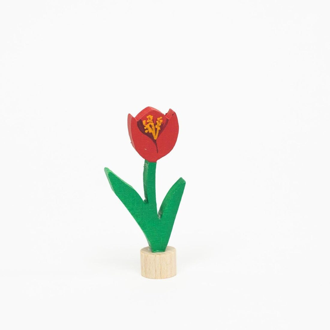 Steckfigur Tulpe rot