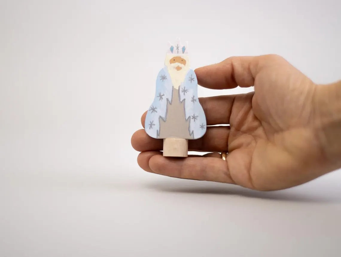 Steckfigur König Winter