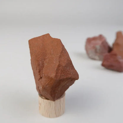 Steckfigur Edelstein - Roter Jaspis