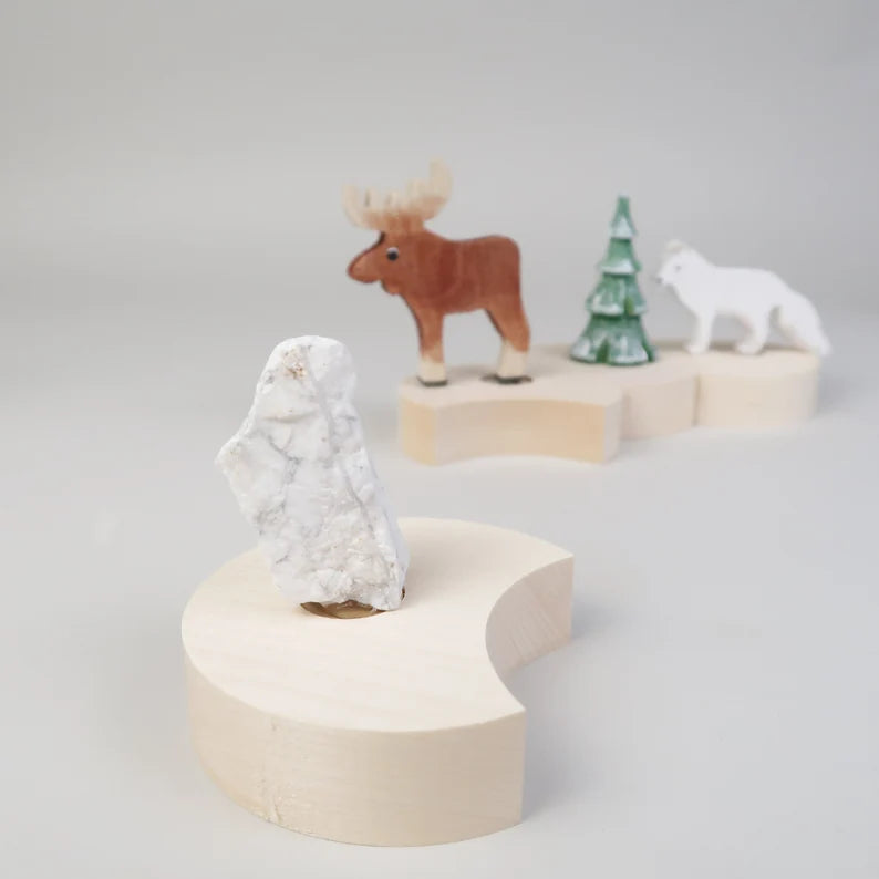 Steckfigur Edelstein - Magnesit