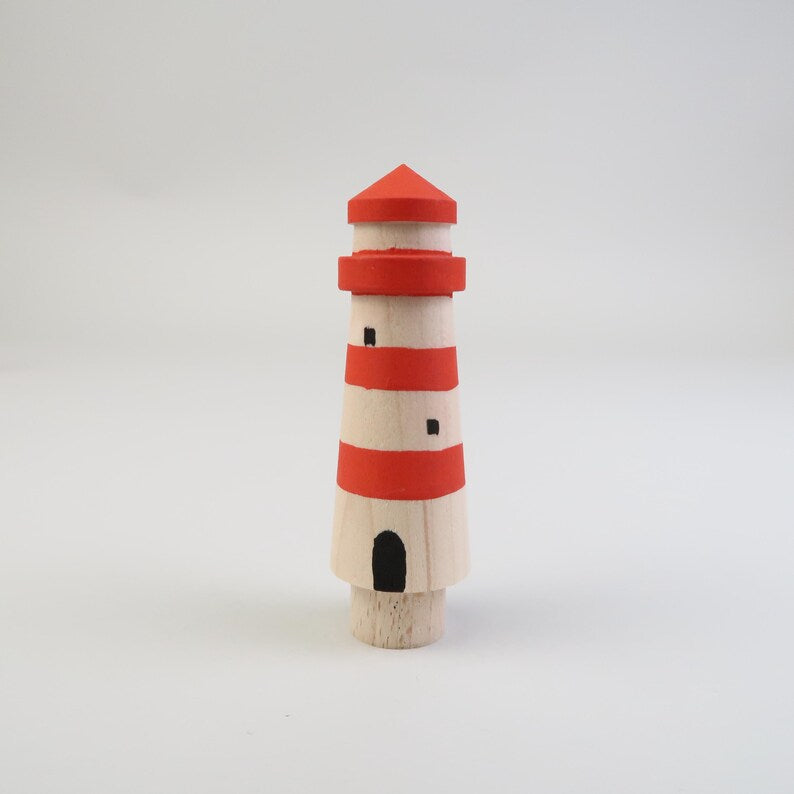 Steckfigur Leuchtturm