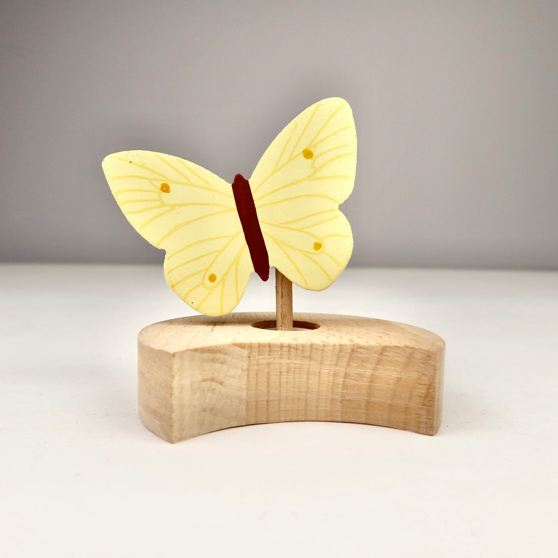 Steckfigur Schmetterling - Zitronenfalter