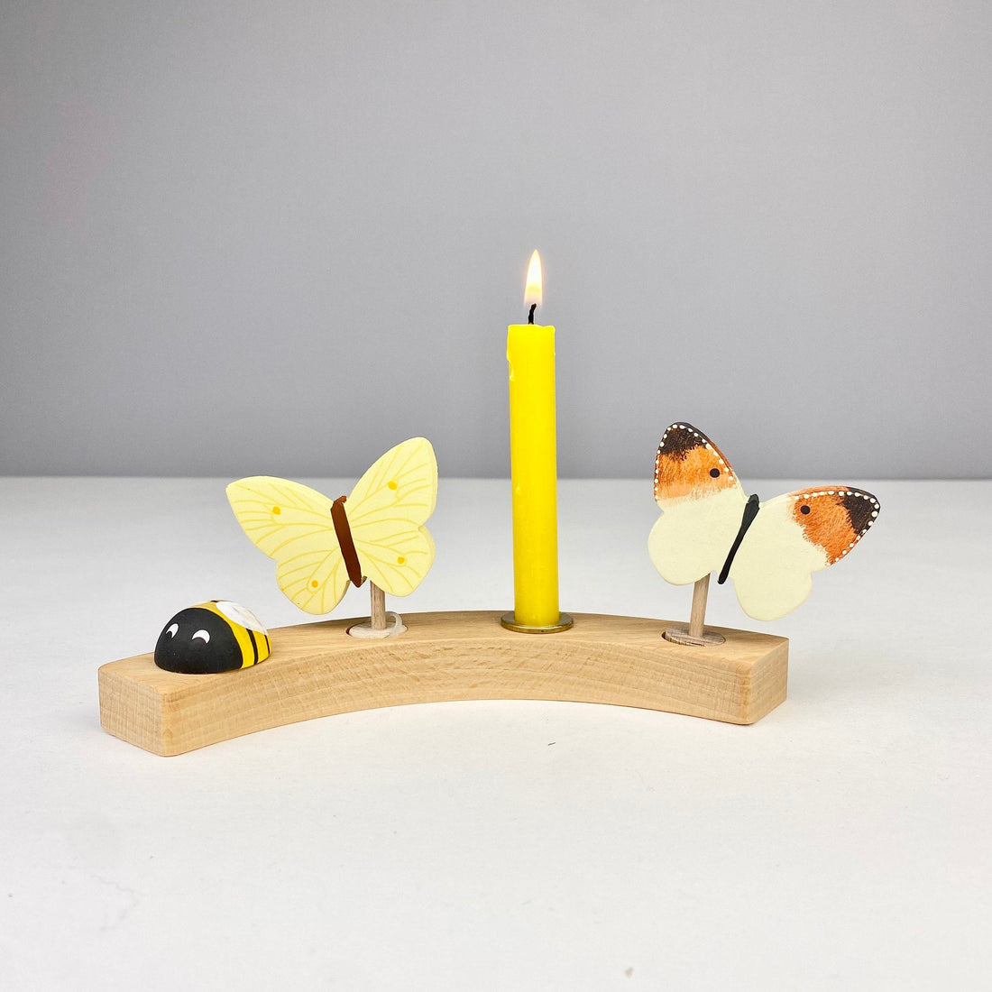 Steckfigur Schmetterling - Zitronenfalter