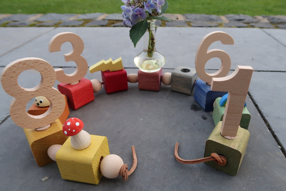 Geburtstagsstecker Zahlenstecker