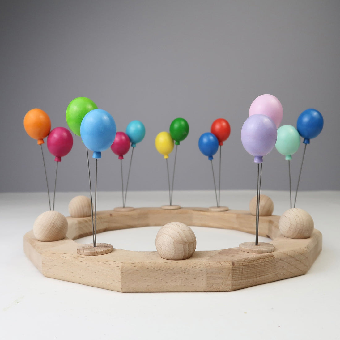 Steckfigur Luftballons Deko 1. Geburtstag